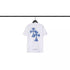 Chrome Heart T Shirts Blue Cross Loose Crew Neck Short Sleeve