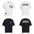 Chrome Heart T Shirts Cross Color Leather Printed Short Sleeve T-Shirt Loose