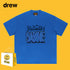 Drew T-shirts Smiley Letter Printed T-shirt
