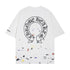 Chrome Heart T Shirts Croix Cross Sanskrit Embroidery Versatile Casual Loose