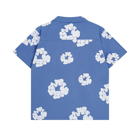 Denim Tears T-shirts Kapok Short-Sleeved Shirt Casual Shirt