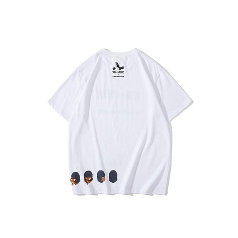 Bathing Ape T-Shirt Summer Street Tom and Jerry T-shirt Short Sleeve