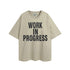 Gallery Dept T Shirts Vintage Distressed Loose Wash Short Sleeve Gallery Dept Printed Men and Women Base Te