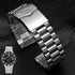 Stainless Steel Strap for Tag Heuer Formula 1 / F1 Vintage β Silver Replacement Watch Band