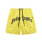 Palm Angle Shorts Palm Angels Letter Logo Casual Shorts Men's and Women's Sports Shorts