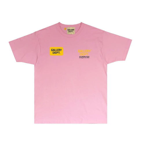 Gallery Dept T Shirts Fashion Brand Tee Shirt Short Sleeve T-shirt Blouse