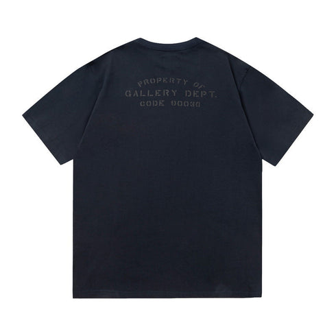 Gallery Dept T-Shirt Hand Painted Splash Ink Letter Short Sleeve T-Shirt