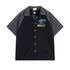 Rhude T-shirt Coconut Alphabet Beach Embroidery Short Sleeve Shirt Shorts