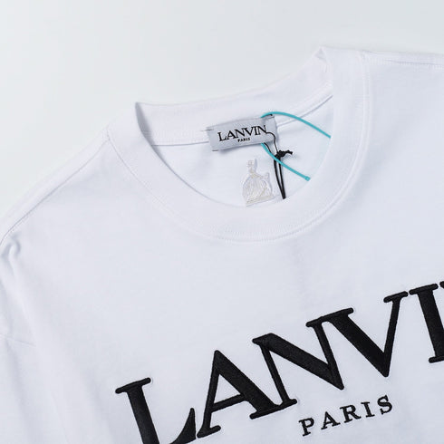 Gallery Dept T-Shirt Joint Letter Logo Embroidery Short Sleeve T-Shirt