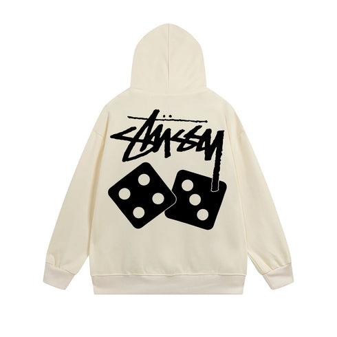 Stussy Hoodie Zip Cardigan Hooded Sweater