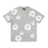 Denim Tears Outfit:T-shirt/Shorts (Separate Purchase Options) Puff Print Short Sleeve T-shirt Loose Couple Shorts Suit
