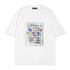 Chrome Heart T Shirts Cross Color Printed Short Sleeve T-Shirt Couple