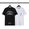 Chrome Heart T Shirts Sanskrit Color Printing Loose Casual Crew Neck Short Sleeve T-Shirt