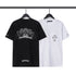 Chrome Heart T Shirts Sanskrit Color Printing Loose Casual Crew Neck Short Sleeve T-Shirt