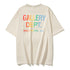 Gallery Dept T Shirts American High Street Gallery Vintage Men and Women Loose Short Sleeved T-shirt