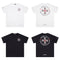 Chrome Heart T Shirts Red Cross Sanskrit Letter Short Sleeve T-Shirt
