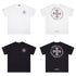 Chrome Heart T Shirts Red Cross Sanskrit Letter Short Sleeve T-Shirt
