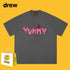 Drew T-shirts Short Sleeve English Printed T-shirt
