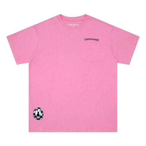Chrome Heart T Shirts Graffiti Cross Sanskrit Short Sleeve T-Shirt