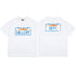Gallery Dept T-Shirt Letter Pattern Washed Old Short Sleeve T-Shirt