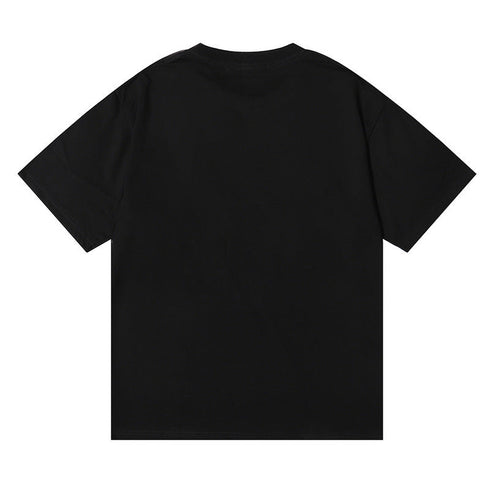 Rhude T-shirt gradual change color bird print short sleeve T-shirt