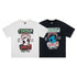 Gallery Dept T-shitrs Men's Retro Graffiti Printing Short Sleeve