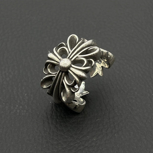 Chrome Heart Ring Vintage Cross
