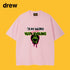 Drew T-shirts Funny Smiling Face Short Sleeve Printed T-shirt