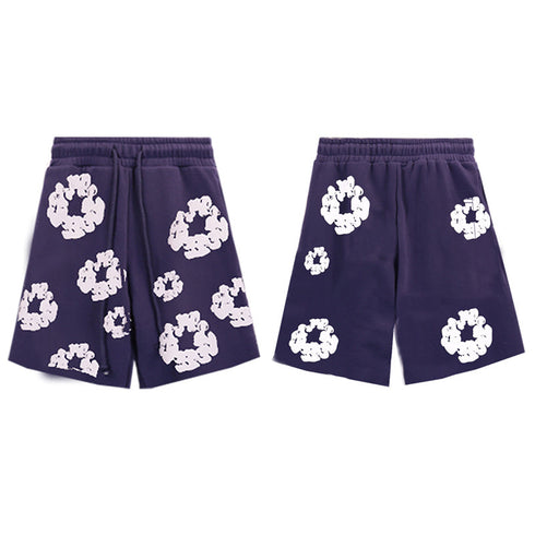 Denim Tears Shorts Puff Print Casual Shorts