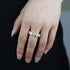 VVS Jewelry Heart Eternity Ring