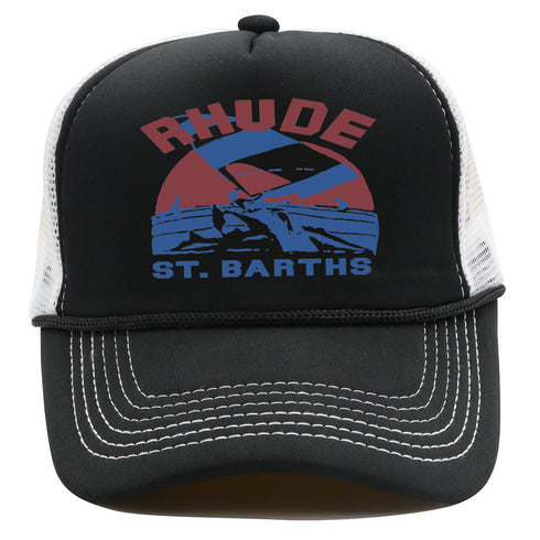 Rhude Hat Retro Outdoor Shade Baseball Net Cap