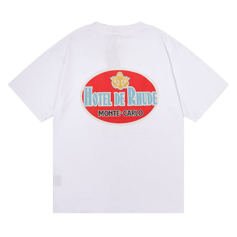 Rhude T-shirt Short Sleeve T-shirt Loose