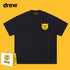 Drew T-shirts Short Sleeve Cola Loose round Neck