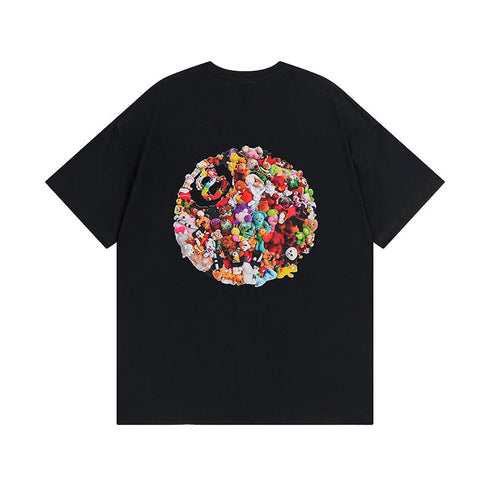 Stussy T-Shirts Casual Loose Couple T-Shirts