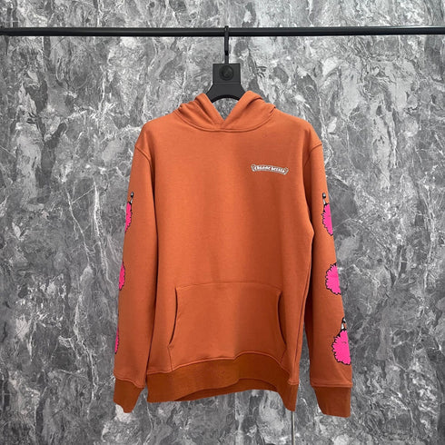 Chrome Heart Hoodie Chrome Hearts Autumn/Winter Croix blue matty graffiti embroidered sweater