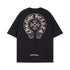 Chrome Heart T Shirts Horseshoe Cross Print Short Sleeve T-Shirt
