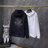 Chrome Heart Hoodie Autumn Winter Crowe Hot Diamond Cross Hooded Sweater Loose