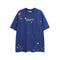 Gallery Dept T Shirts Splashed Ink Printing Loose Short Sleeve Base Lining
