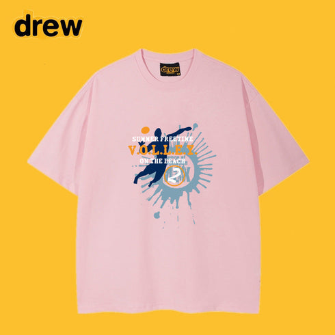 Drew T-shirts Cotton Short-Sleeved Printed T-shirt