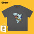 Drew T-shirts T-shirt Cotton Short Sleeve Male Shark