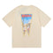Rhude T-shirt Stamp Seal Coconut Tree Print Short Sleeve T-shirt