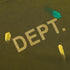 Gallery Dept T Shirts Splashed Ink Printing Loose Short Sleeve Base Lining