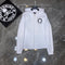 Chrome Heart Hoodie Crowe cotton terry zip-up cardigan hooded sweater