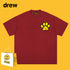 Drew T-shirts Short Sleeve Smiley round Neck Short Sleeve