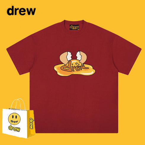 Drew T-shirts Short-Sleeved T-shirt Smiley Face