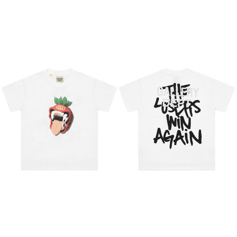 Gallery Dept T Shirts Short Sleeve T-shirt for Men and Women