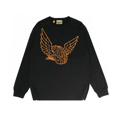 Gallery Dept Long Sleeved Shirt Fashion Brand Long Sleeve Long-Sleeved T-shirt Blouse
