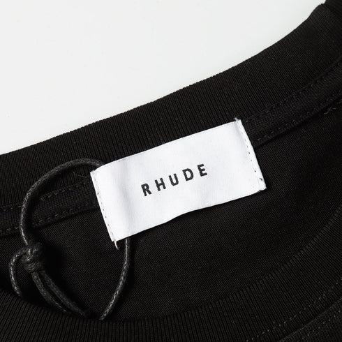 Rhude T-shirt Racing Club Alphabet Slogan Printed Short Sleeve T-shirt