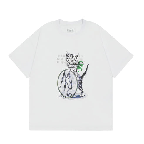 Maison Margiela T-shirt Crew Neck Loose Short Sleeve T-shirt