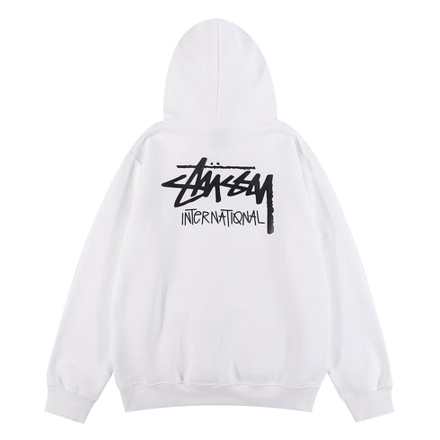 Stussy Hoodie Fashion Fleece Hooded Sweater